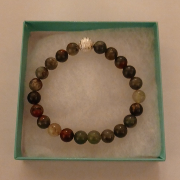 African Bloodstone Bracelet - Picture 4 of 8